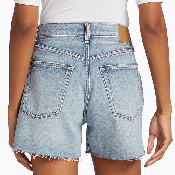 rag & bone Vintage Cutoff High Rise Shorts in sunfade wash 28 - Picture 7 of 7